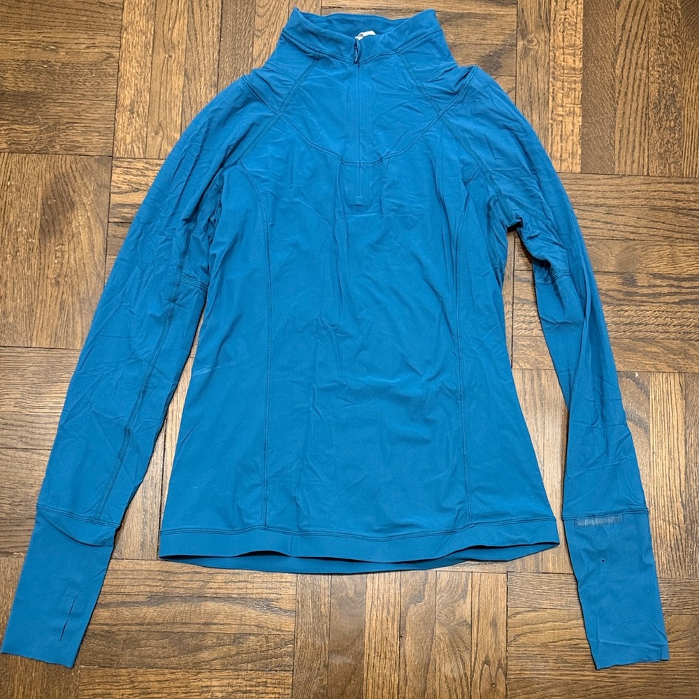 lululemon Blue Long Sleeve Top